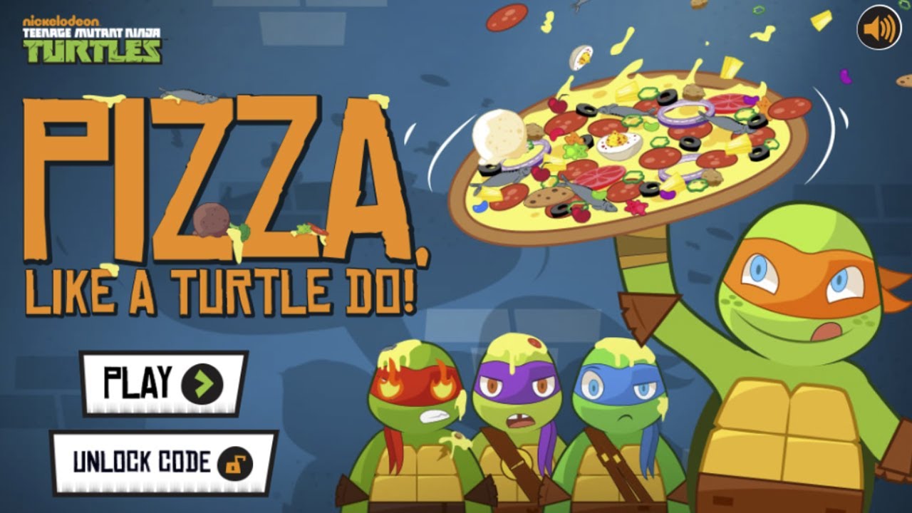 TMNT: Pizza Like a Turtle Do [Nickelodeon Games]