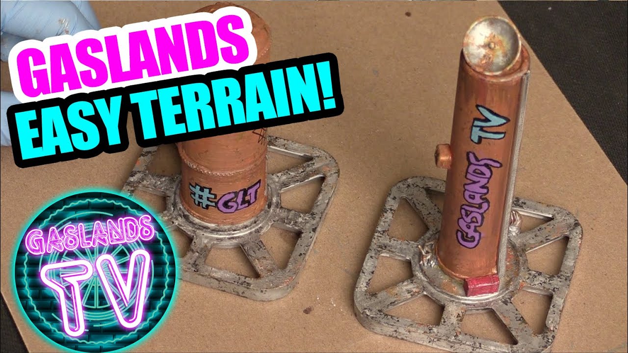 Gaslands: Making Terrain - With Quick and Easy Household stuff!