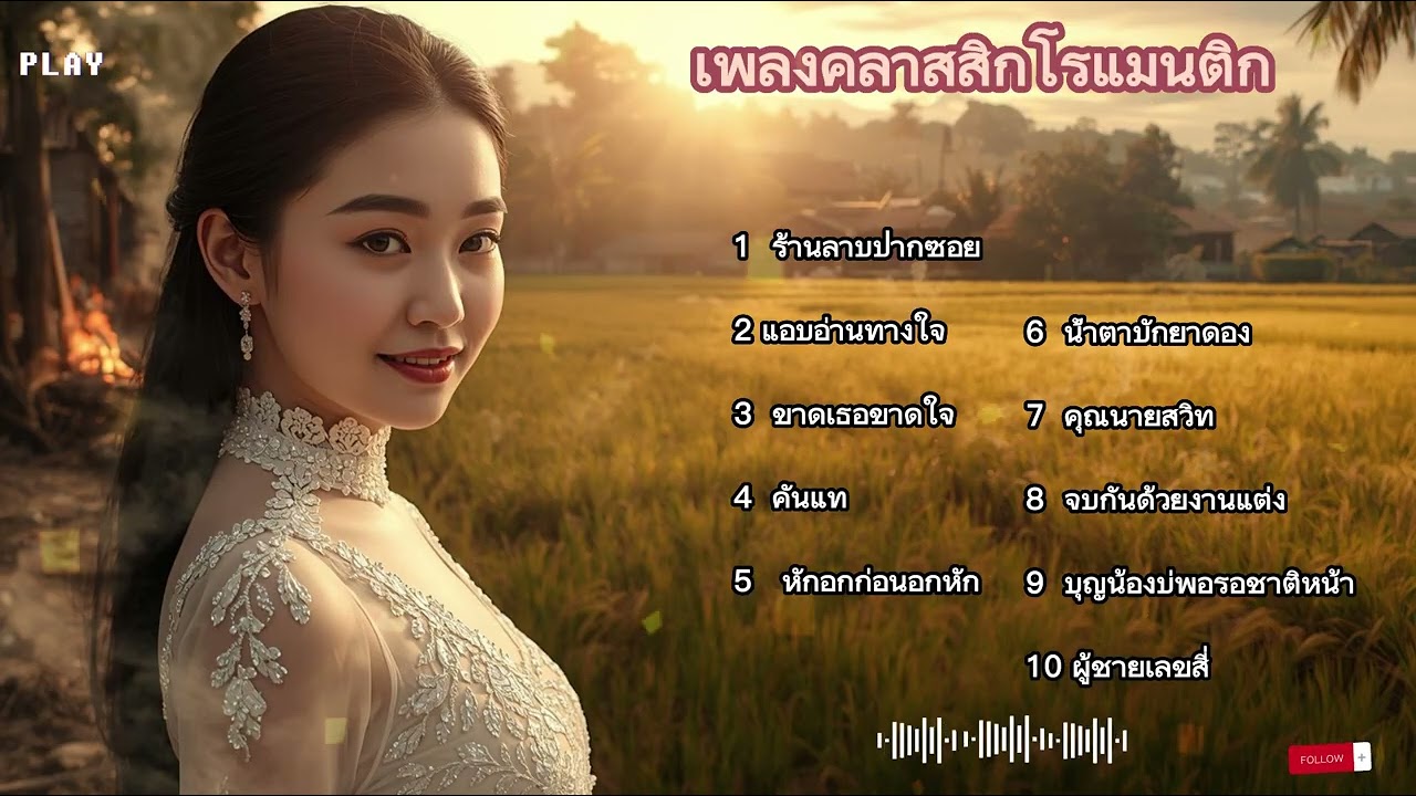 คอลเลคชันเพลงพื้นบ้านอมตะของยุค 80 ฟังแล้วไม่อยากหยุด|| Lyric || Cover Acoustic Thailand