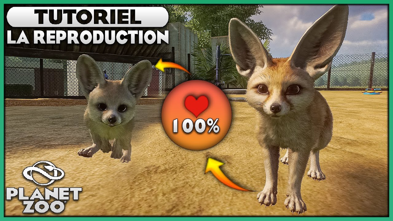 TOUT SAVOIR sur la REPRODUCTION DES ANIMAUX | TUTORIEL | PLANET ZOO