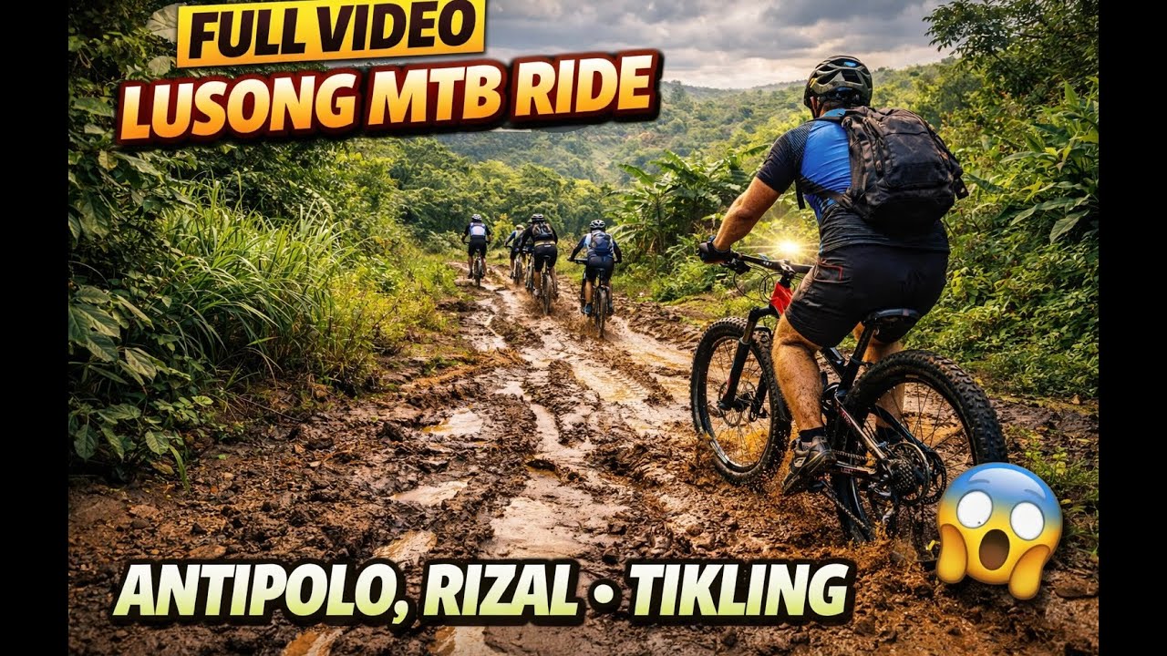 full lusong video mtb ride  tikling antipolo
