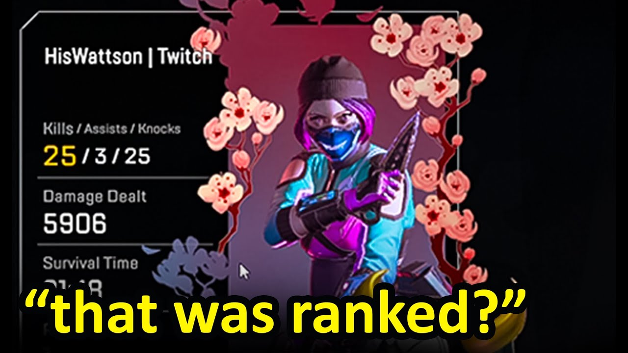 HisWattson Forgets He's Playing Ranked