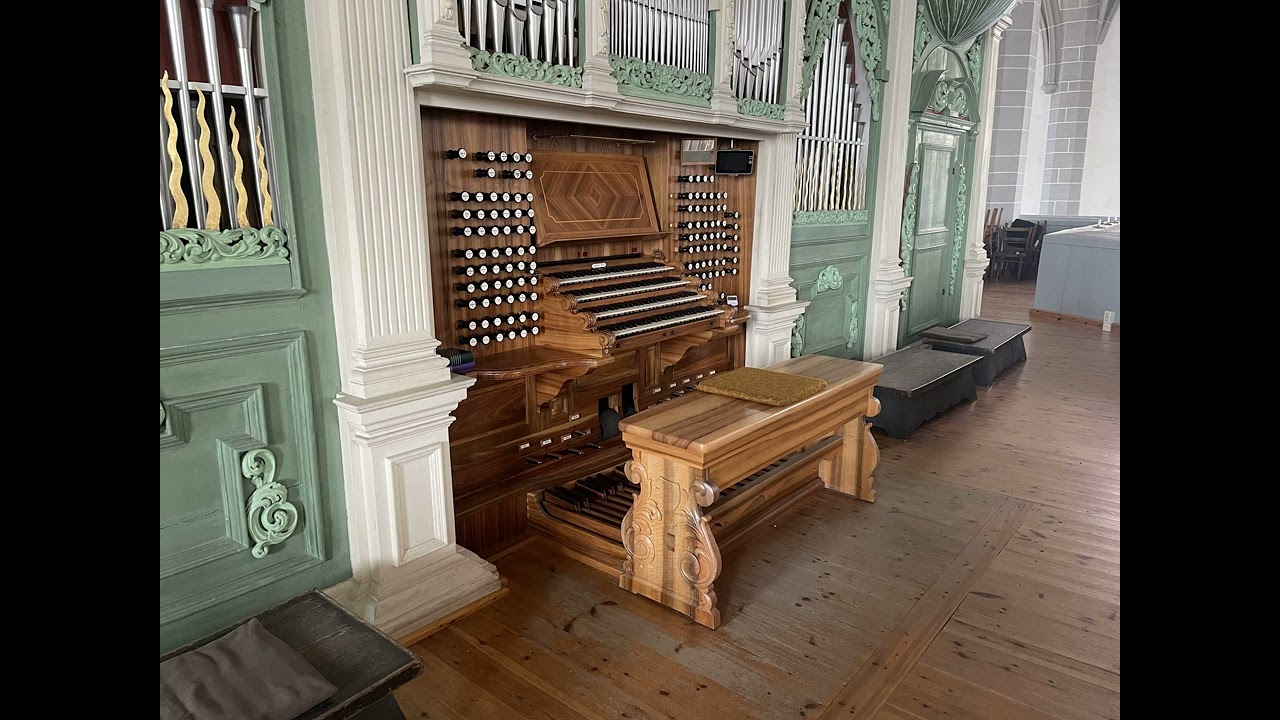 Jezus leven van mijn leven | Improvisatie | Görlitz (DE) Peterskirche Mathis-orgel
