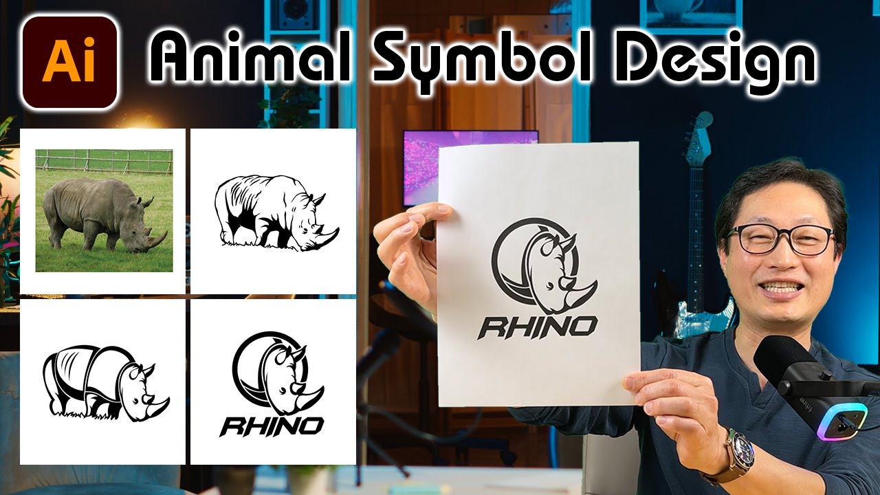 Animal Symbol Design - better than AI (Artificial Intelligence)