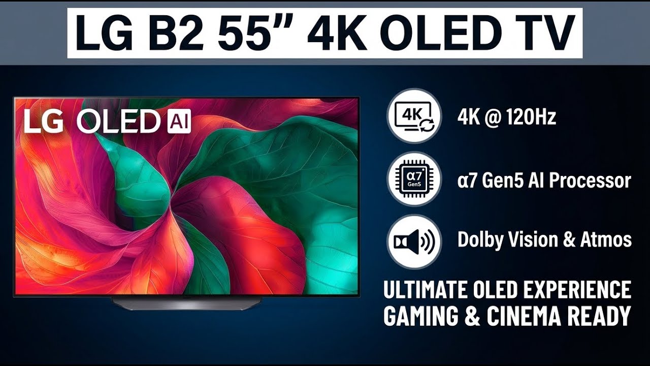 LG 55-Inch 4K Ultra HD Smart OLED TV Full Review & Features | Review in Hindi | Features
