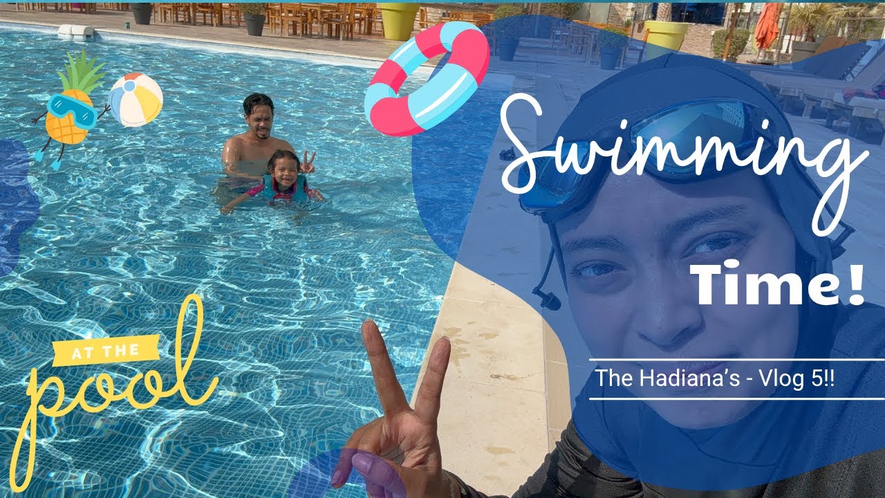 Weekend kali ini kita Berenang! - Swimming Time! - Vlog 5