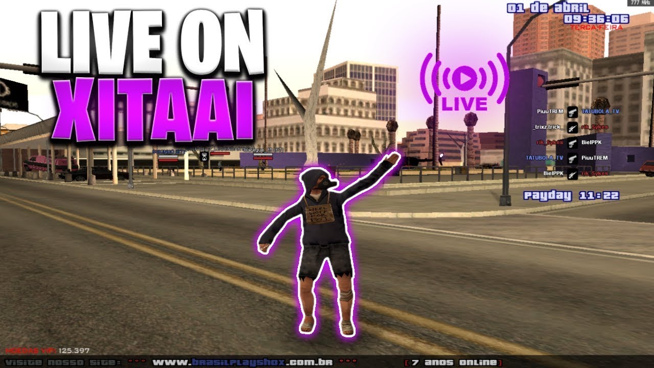 Domingou Sampeando no Brasil play shox rpg