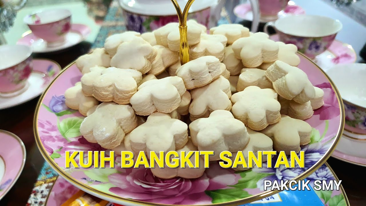 Resepi Kuih Bangkit Santan Paling Mudah Nak Buat