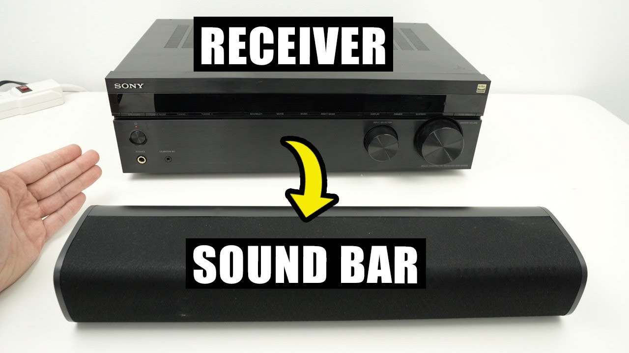 How to Connect a Sound Bar to an AV Receiver