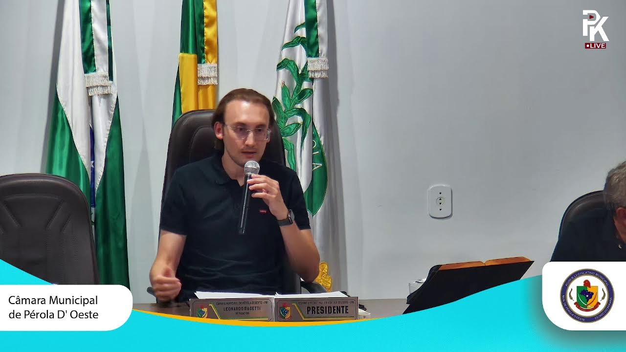 1ª Sessão Ordinária do Legislativo Municipal de Pérola D'Oeste PR, 23-02-2026