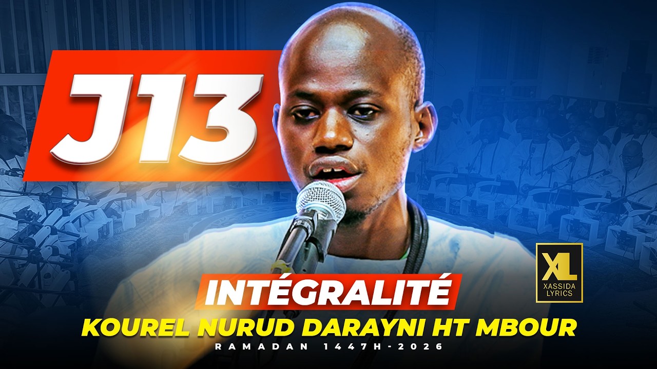 Intégralité😭 Préstation Kourel Nurud Darayni HT Mbour - J13 Ramadan 1447H-2026 #khassida