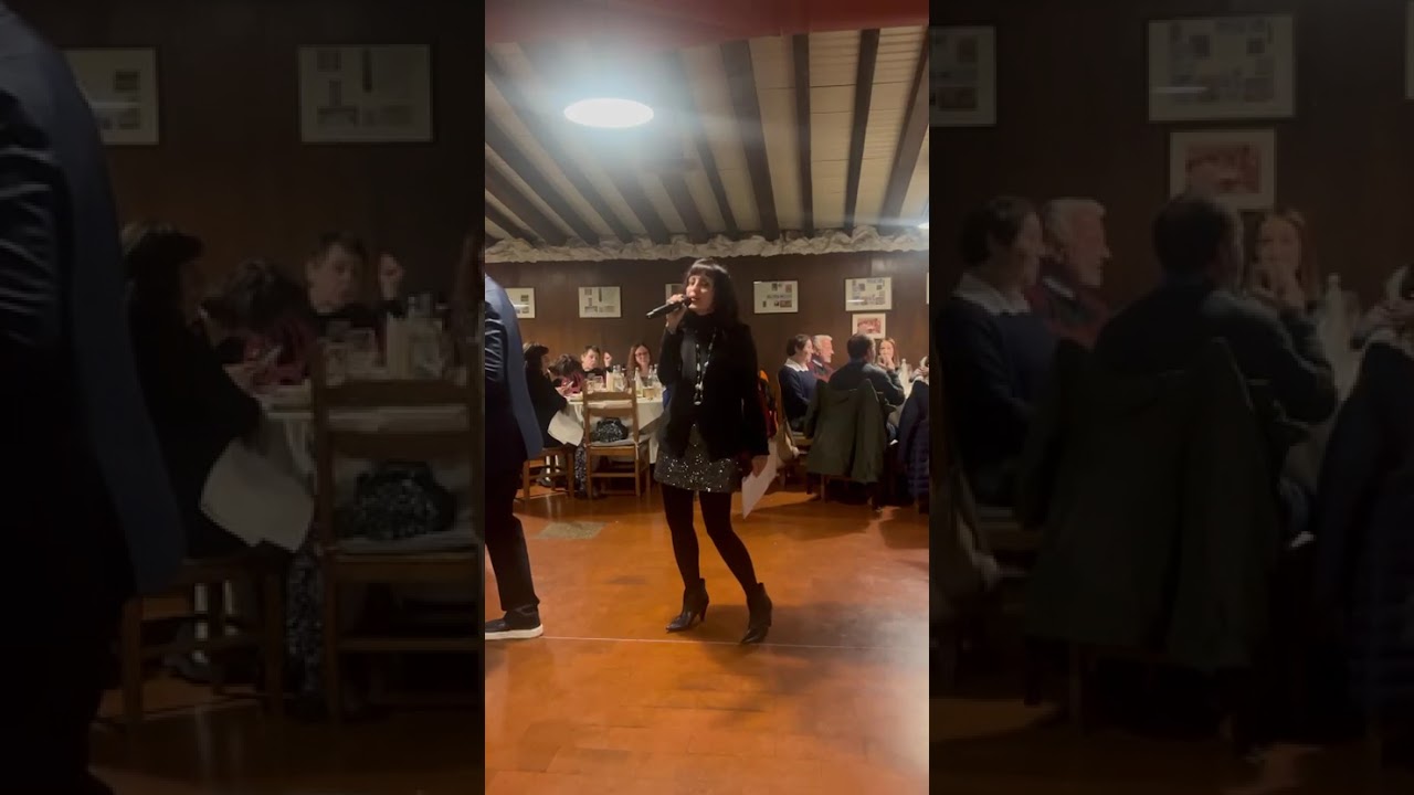 video cena spettacolo