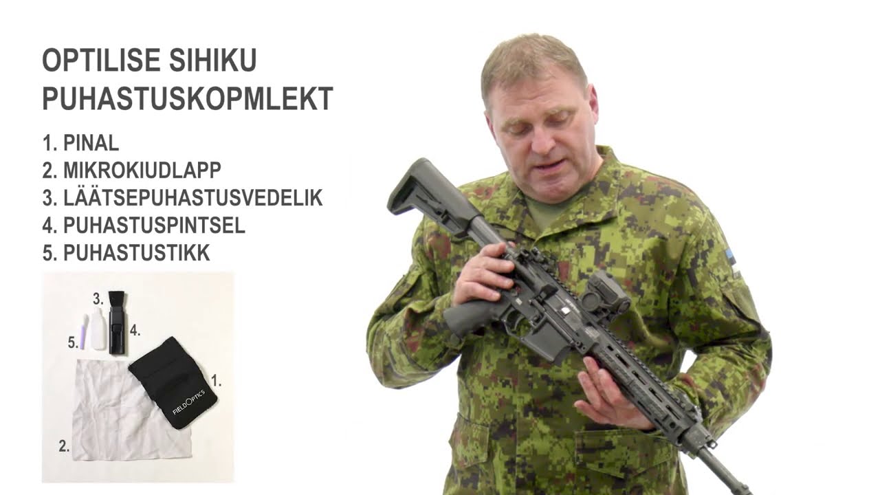 Automaatrelva R-20 õpe [3/4]: Hooldamine