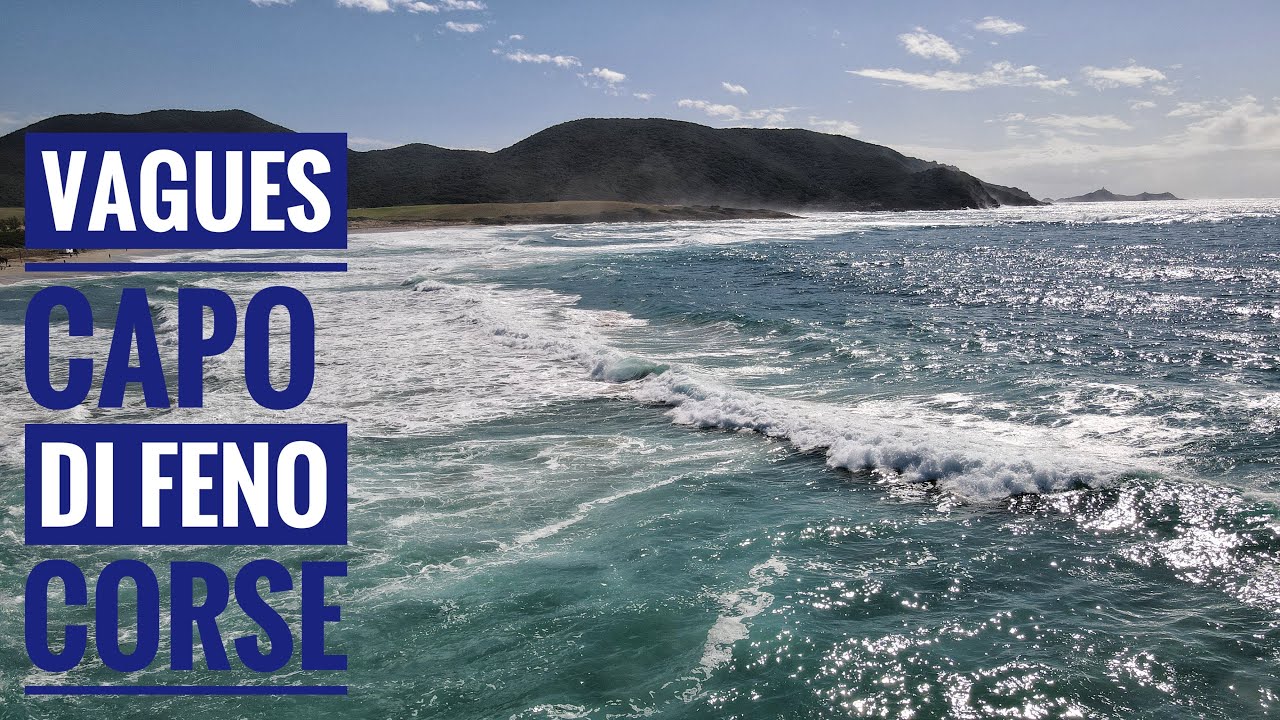 Corse: la plage de Capo di Feno un lendemain de tempête