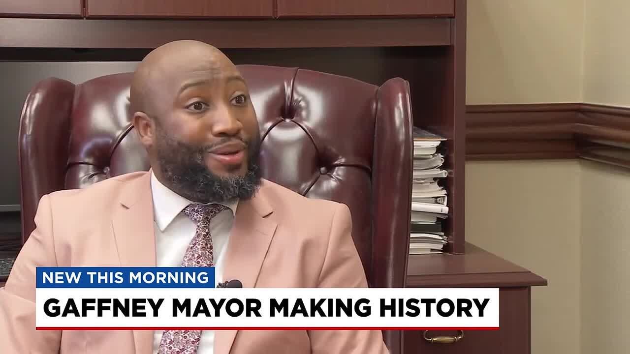 Gaffney mayor making history