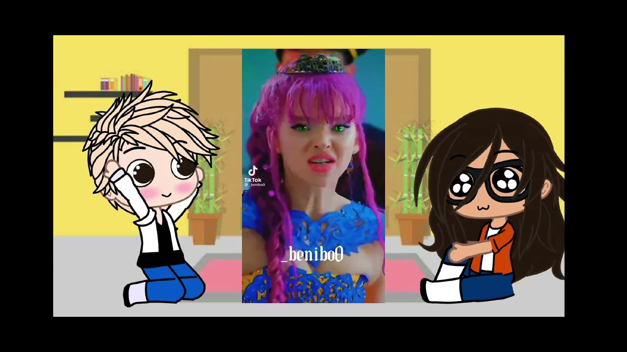 gacha club react to marinette as mal mlb part 2