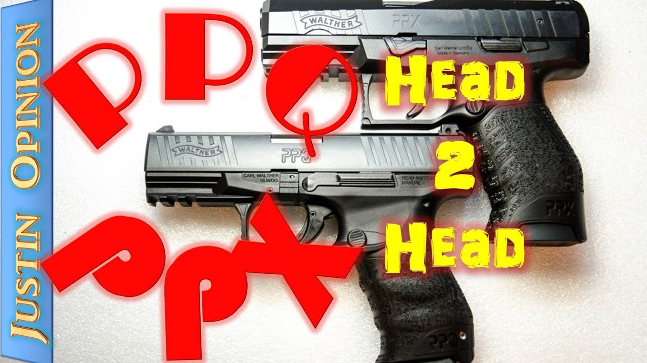 Walther PPQ vs. PPX: Head2Head