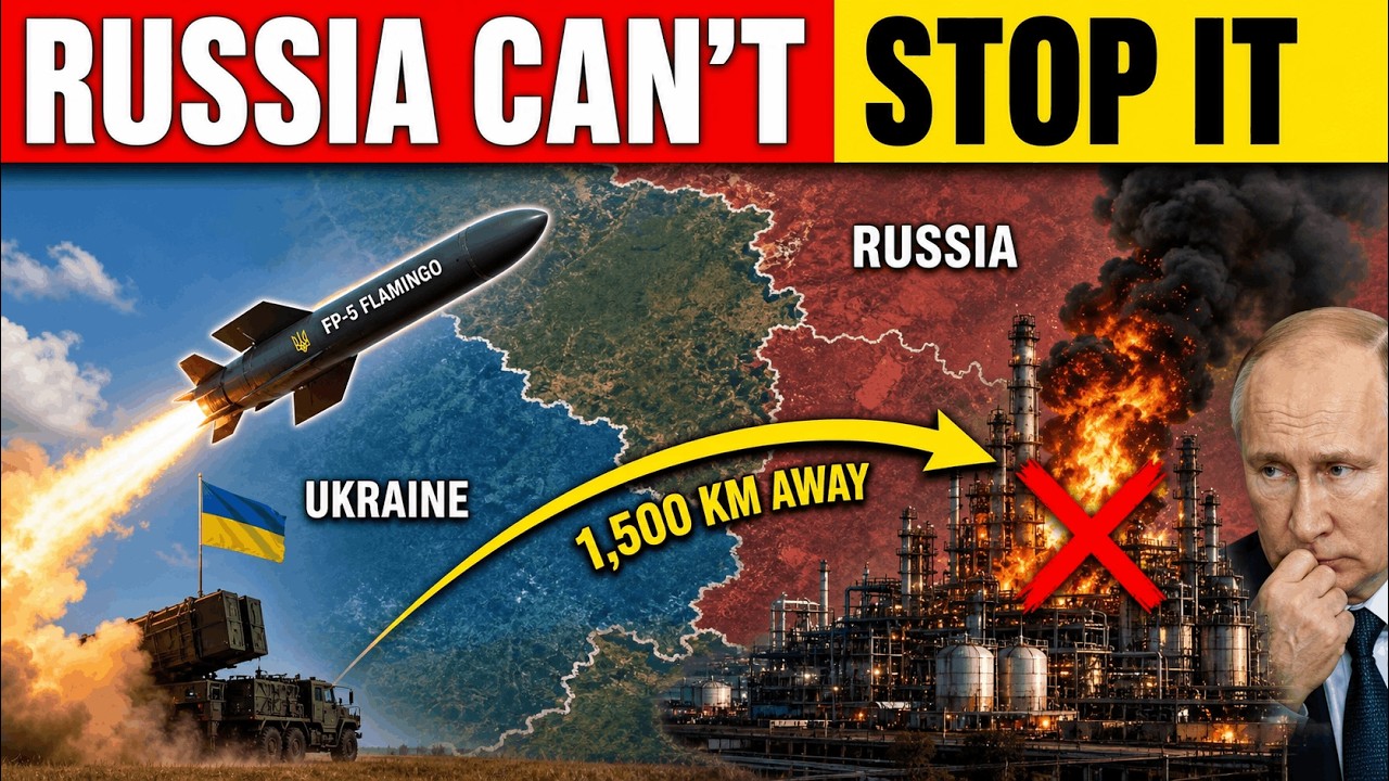 Ukraine's FLAMINGO Missile Just Struck Deep Inside Russia