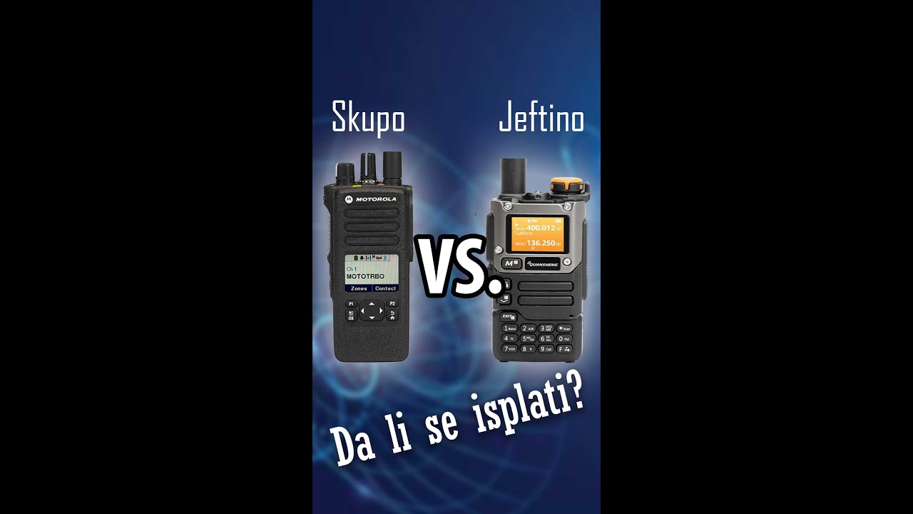 Skupe Vs. Kineske radio-stanice - Uporedni test prijema u blizini repetitora