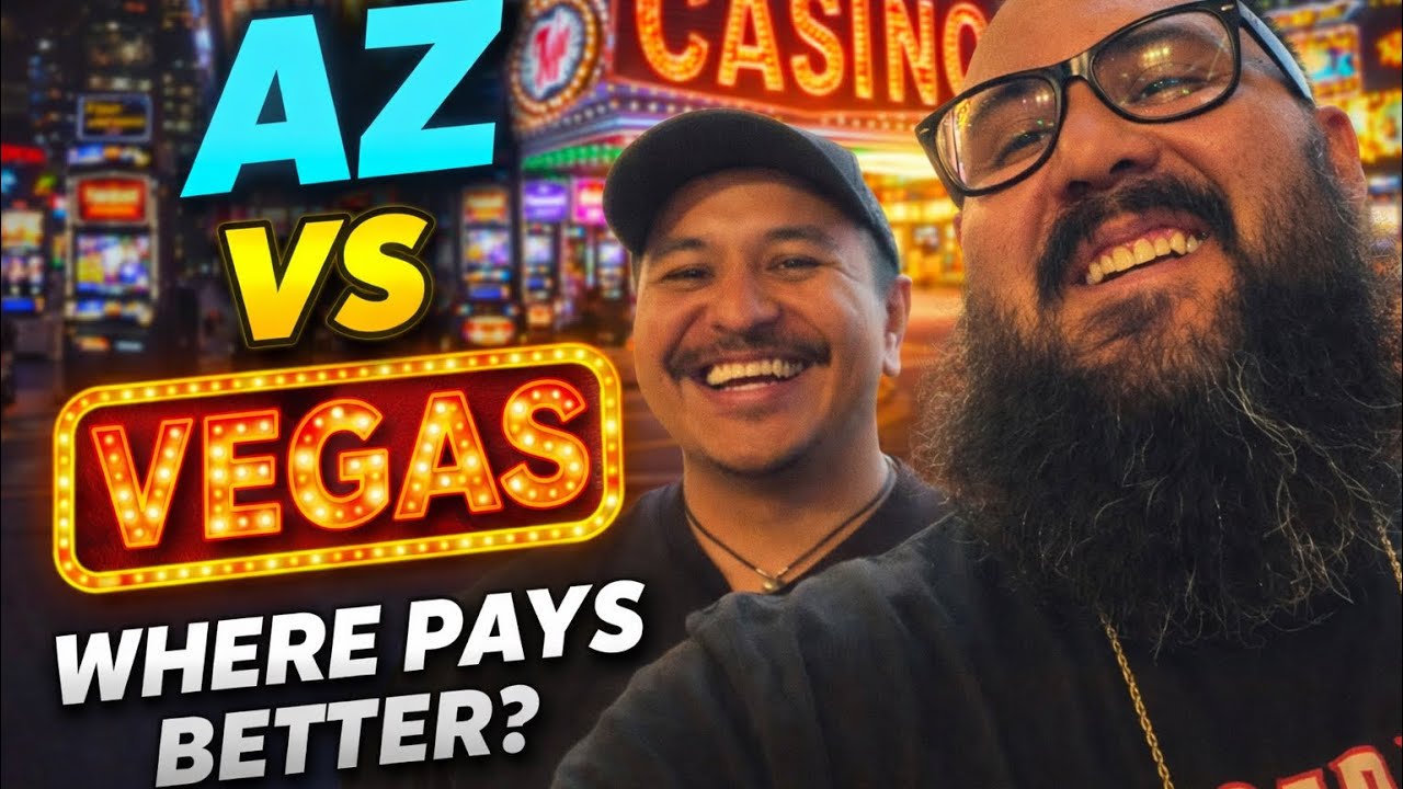 LAS VEGAS vs ARIZONA CASINOS 🎰 Who Pays BETTER?! (We Put It To The Test)