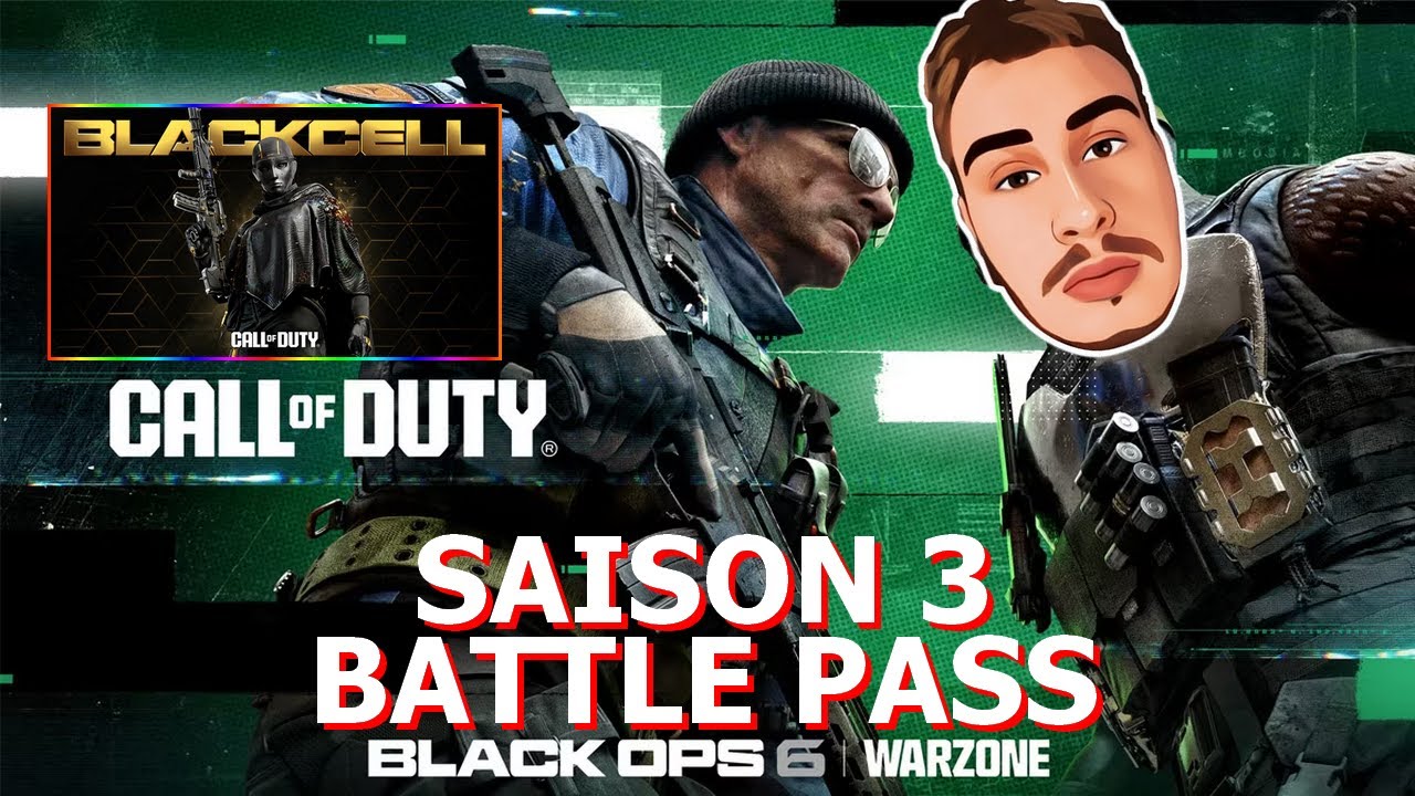 Le BATTLE PASS SAISON 3 de BLACK OPS 6 x WARZONE🔥