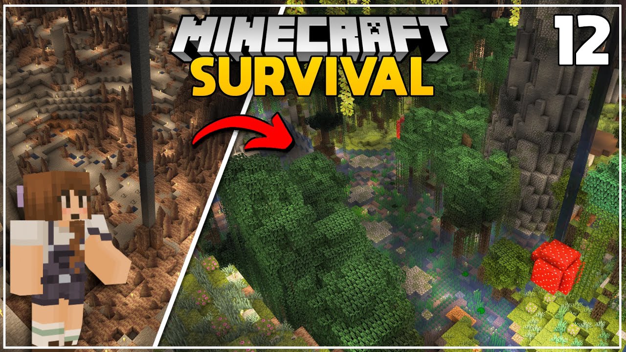 I Built a GIANT UNDERGROUND MANGROVE in 1.19! - Ep 12 - Minecraft 1.19 Survival Let's Play