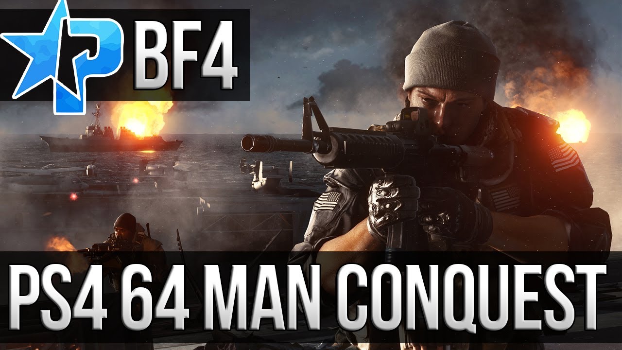 BF4: Playstation 4 64 Man Conquest Servers Talk! (Battlefield 4 PS4 Gameplay)