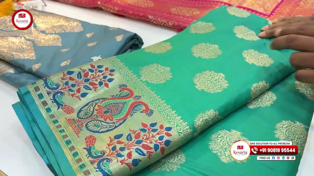 এই শাড়িগুলির চাহিদা পুরো বাজারেই রয়েছে🚀 | bengali cotton silk saree wholesale #kolkata