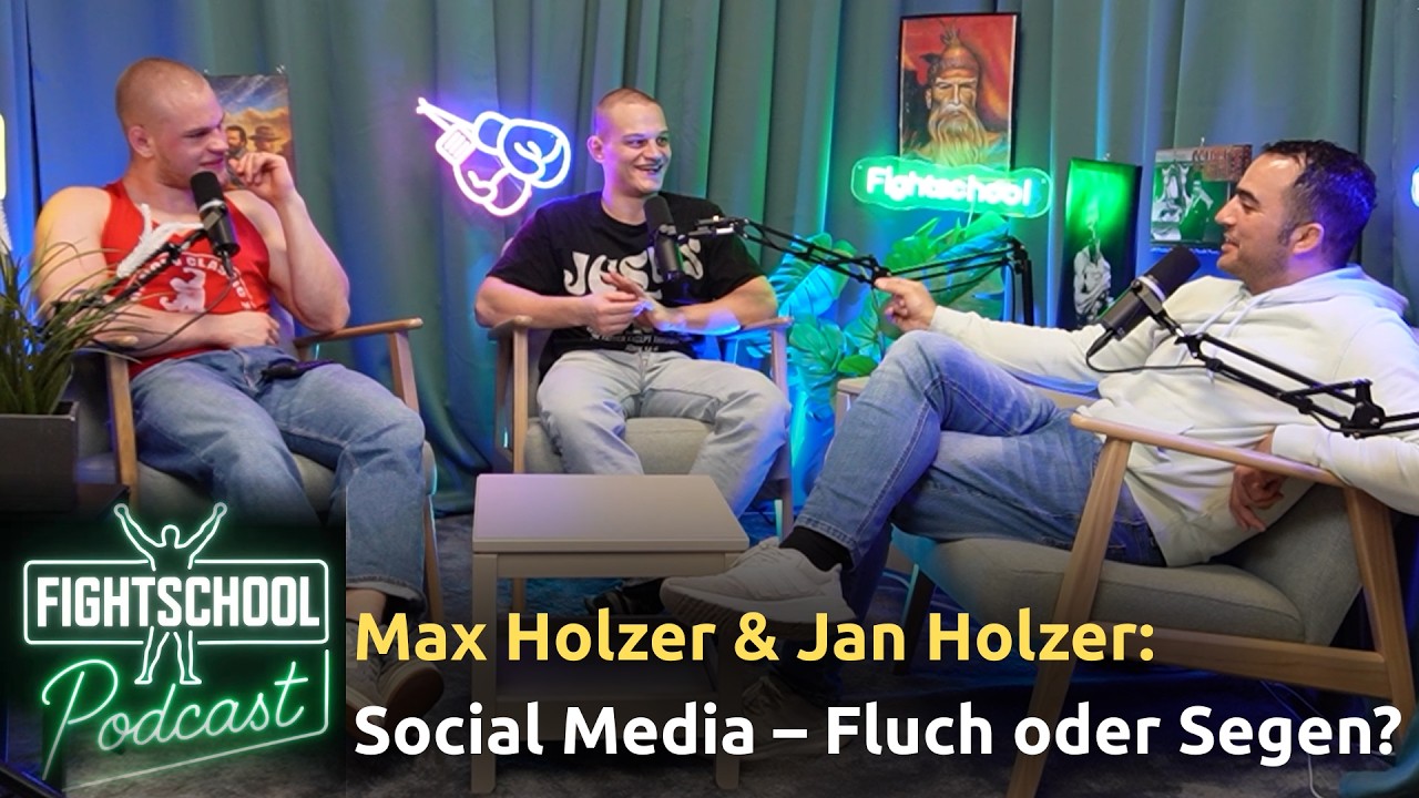 Social Media – Fluch oder Segen? | Jan & Max Holzer I Fightschool Podcast
