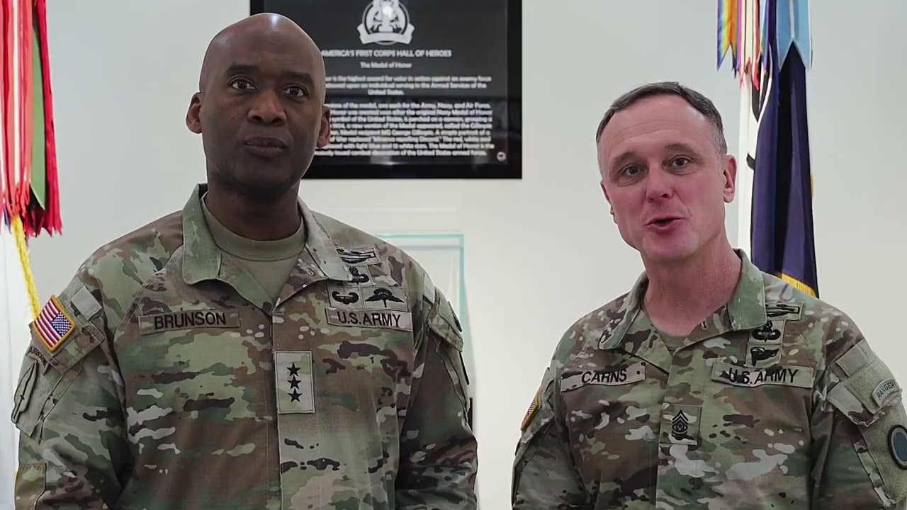 Welcome to Joint Base Lewis-McChord!