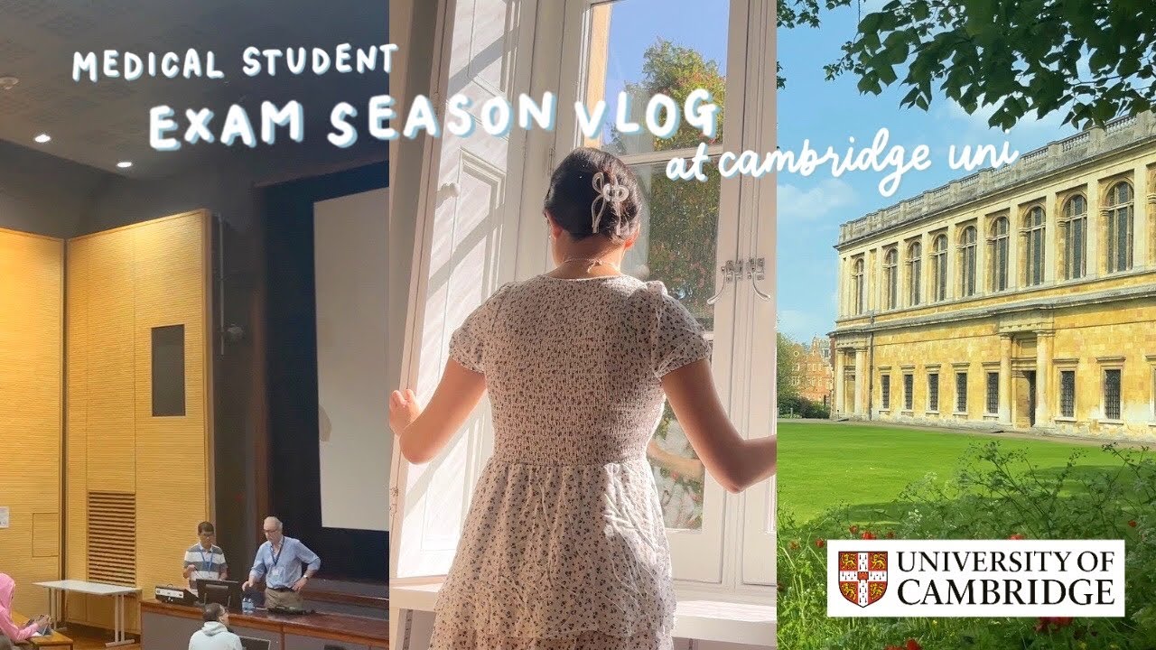 Видеоблог о периоде экзаменов в Кембриджском медицинском университете 🌻 | Переезд на пасхальный с...