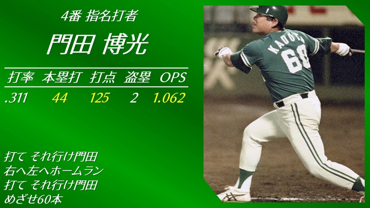 1988年 南海ホークス 1-9