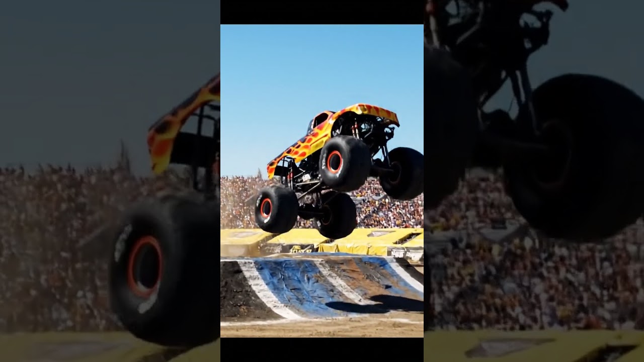 Monster Truck Big Crash Accident!!! 💥😱