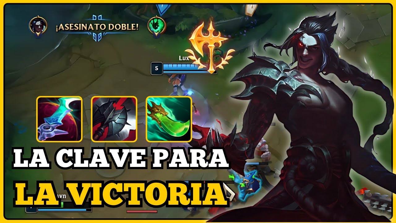 🔴👹💥 LA CLAVE ES NO TILTEARSE PARA PATEARLOS EN LATE | KAYN ROJO JUNGLA | LEAGUE OF LEGENDS
