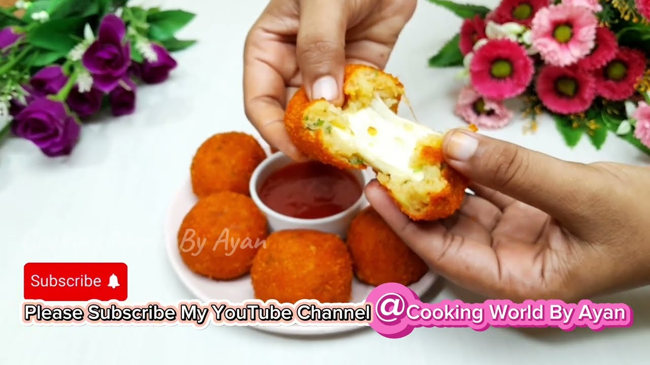Potato Cheese Ball ॥ Alur Cheese Ball ॥ How to Make Potato Cheese Ball