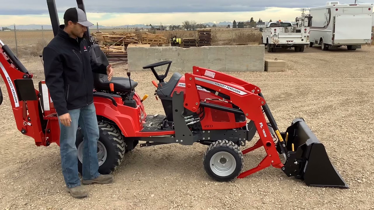 Disconnecting the loader from your Massey Ferguson tractor