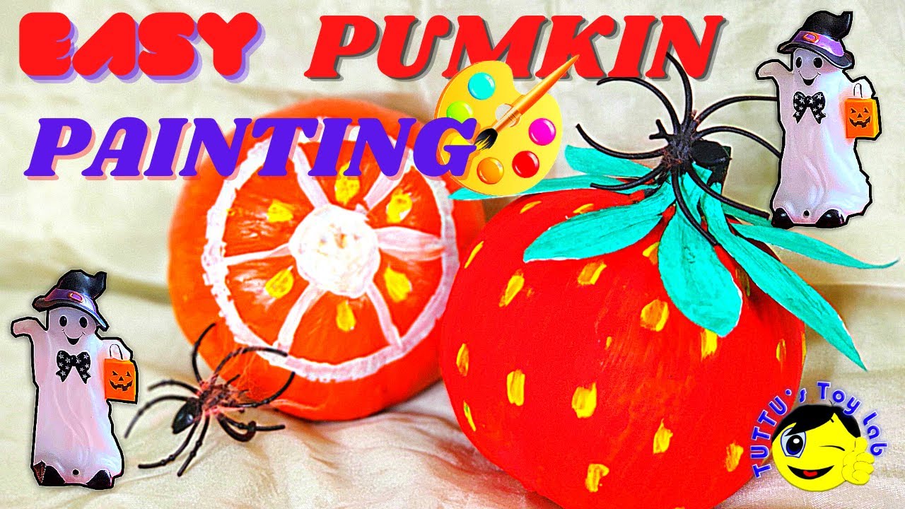 How to decorate Pumpkin ? |Easy way| Kid's friendly