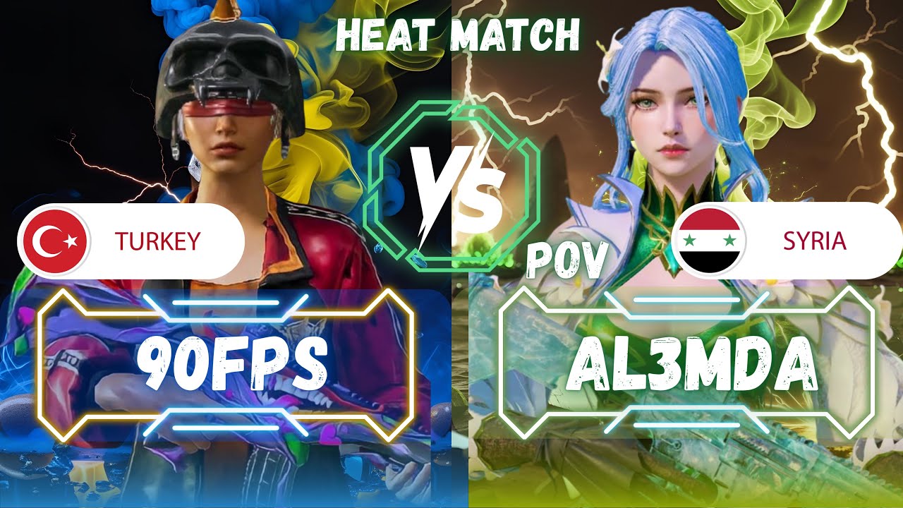 TOURNAMENT CLASH 🤯🔥 90FPS🇹🇷 vs AL3MDA🇸🇾 — MOST INTENSE TDM BATTLE EVER 🏆