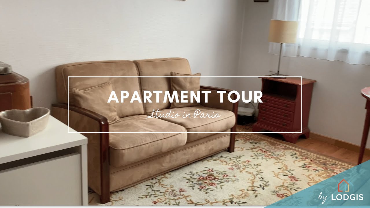 Apartment Tour // Furnished  28m2 in Paris – Ref : 11516051