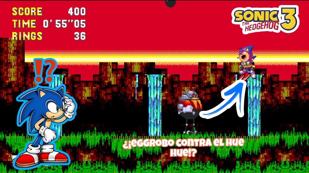Eggrobo se vuelve jugable en sonic 3 A.I.R android 🤯