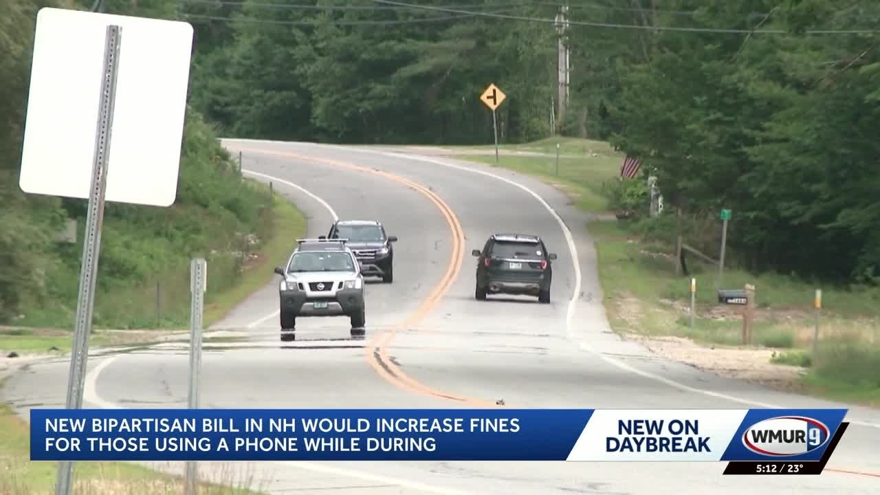 Proposed legislation could impose harsher penalties on distracted drivers in New Hampshire