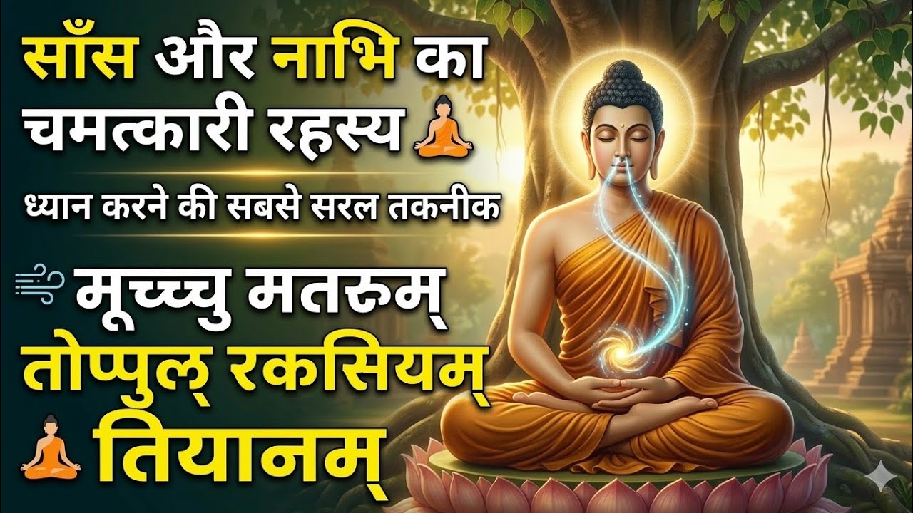साँस और नाभि का चमत्कारी रहस्य🧘 ध्यान करने की सबसे सरल तकनीक meditation