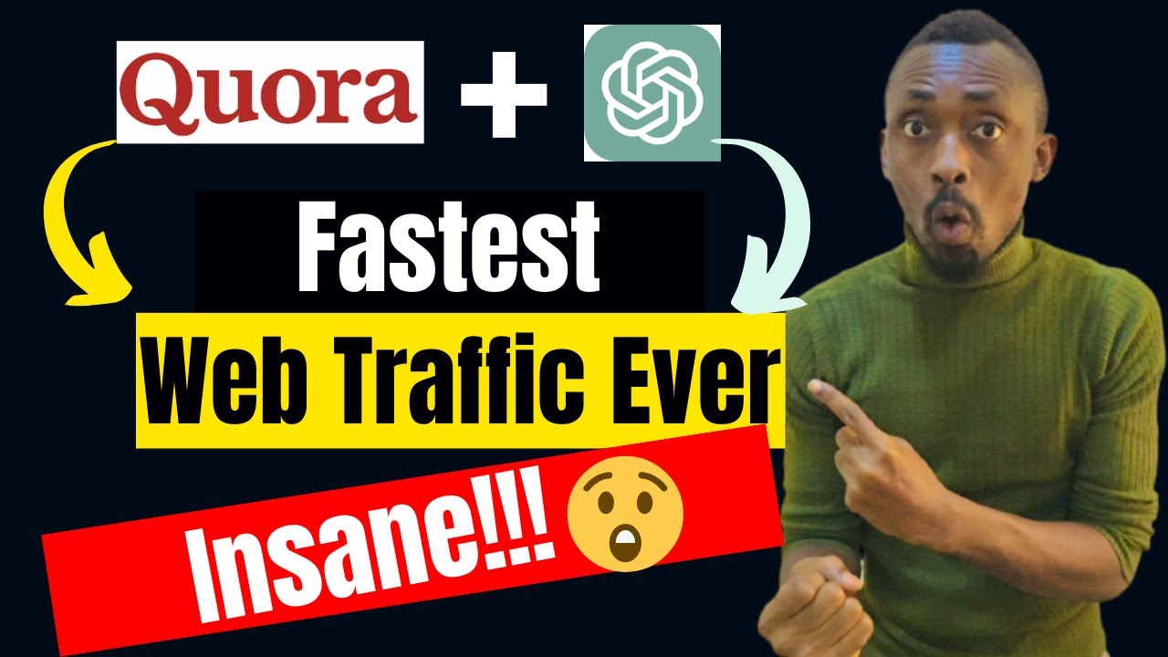 Get Your First 20k Website Traffic With This Quora + ChatGPT Hack!