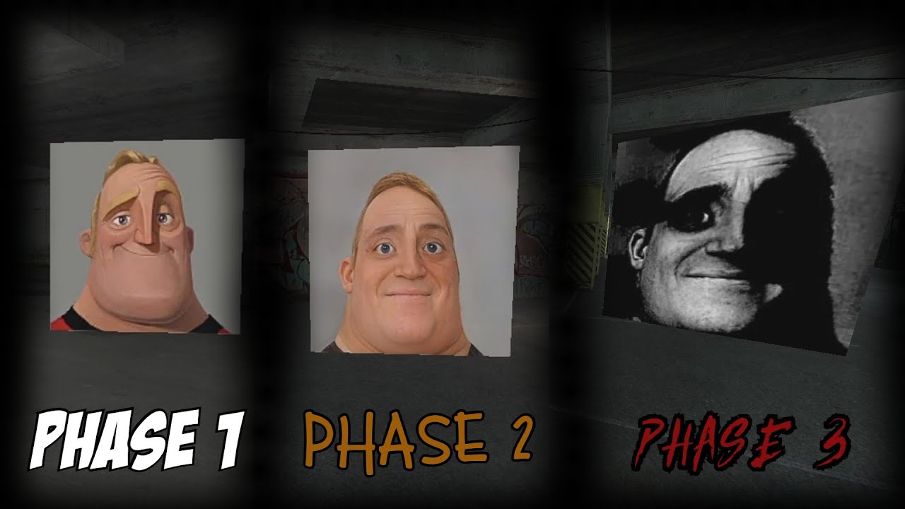 Gmod Nextbots BUT its Mr Incredible Becoming Uncanny...