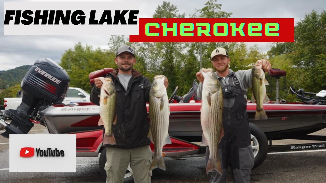 Bass fishing Cherokee Lake October 1, 2022