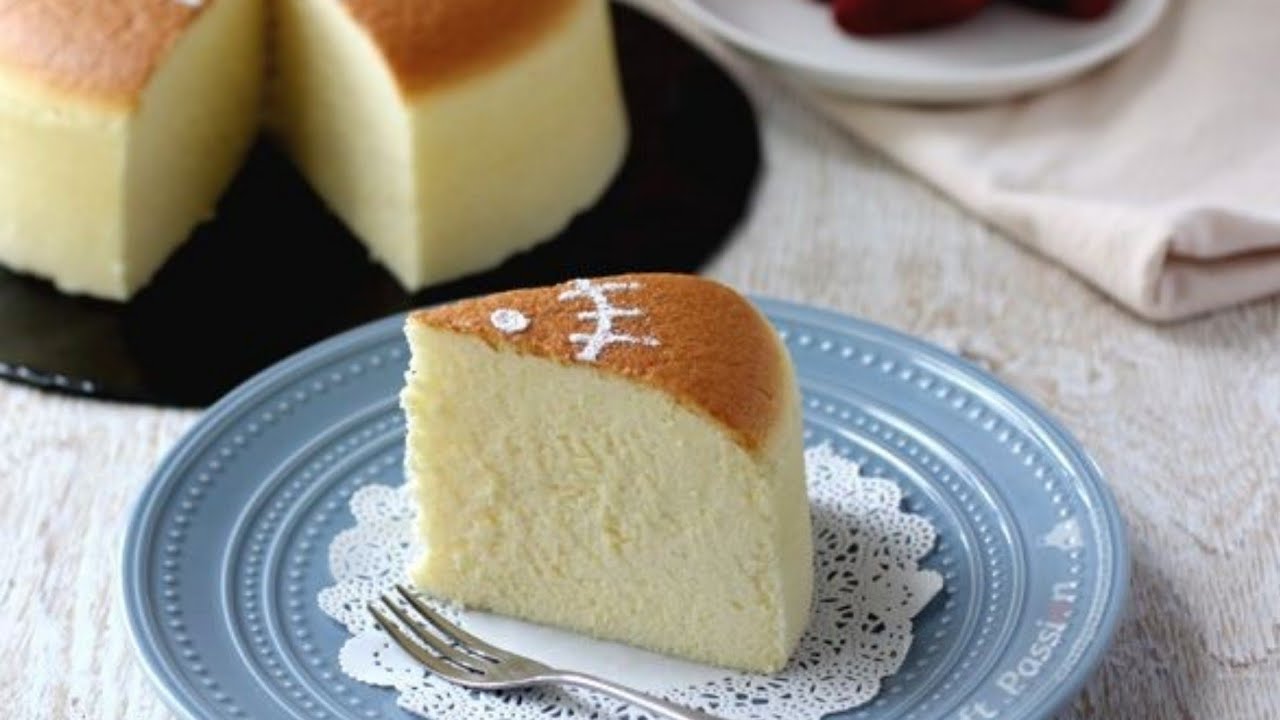 أسهل طريقة للكيكة الاسفنجي اليابانية ||Japanese cheesecake🍰🇯🇵😋