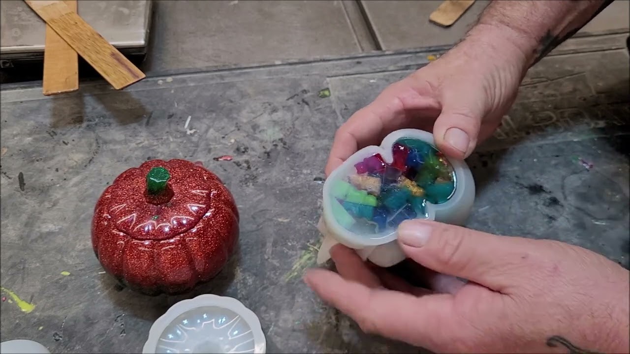 Let's Resin SKULL & PUMPKIN  molds 