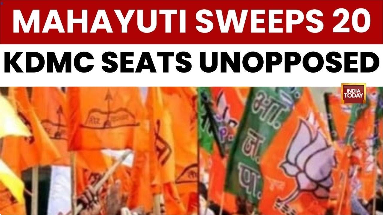 Mahayuti Wins 20 KDMC Seats Unopposed as MVA Candidates Withdraw, Congress Alleges 'Bribe By BJP'