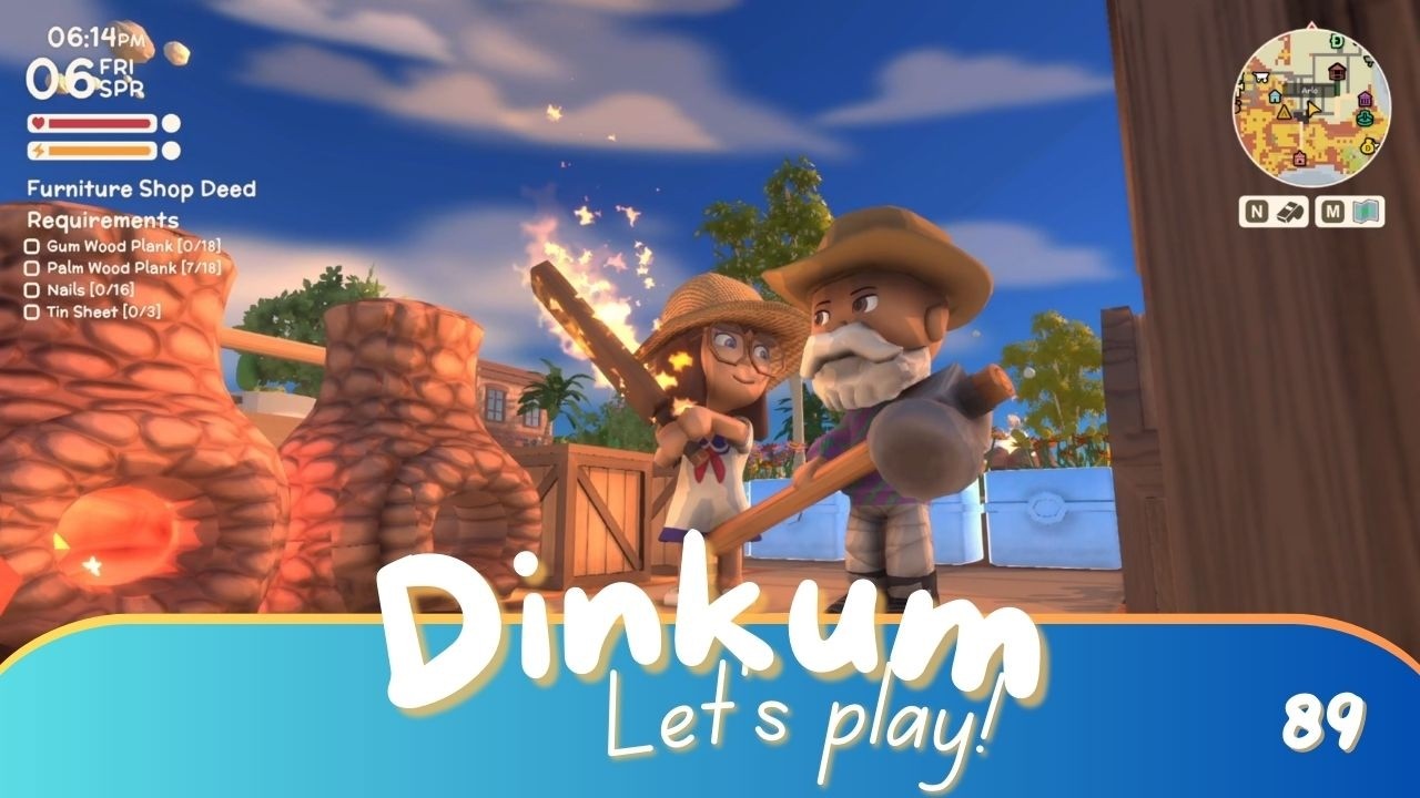 ПЫЛАЮЩАЯ ЛЕТУЧАЯ МЫШЬ!! - Эпизод 89 - Динкум