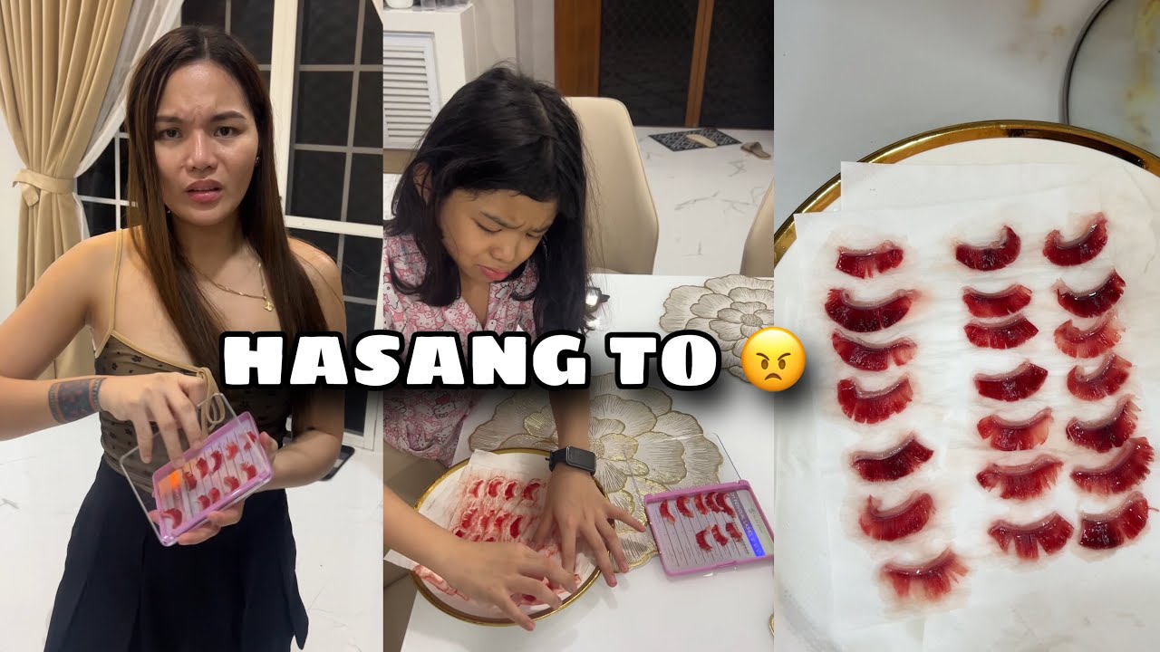 EYE LASHES PRANK 😠 | MISS GINBILOG